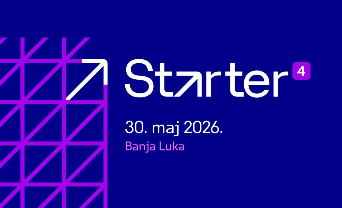STARTER 2026 konferencija 30. maja u Banjaluci 