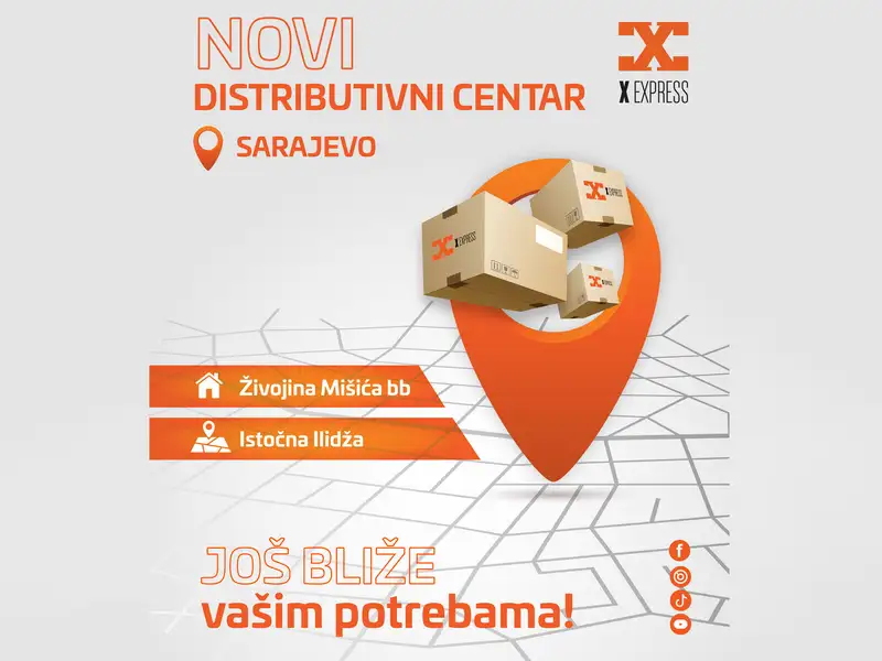 X express širi mrežu otvoren novi distributivni centar u Istočnom Sarajevu